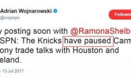 shams最新爆料尼克斯交易,Shams爆料揭示最新动态